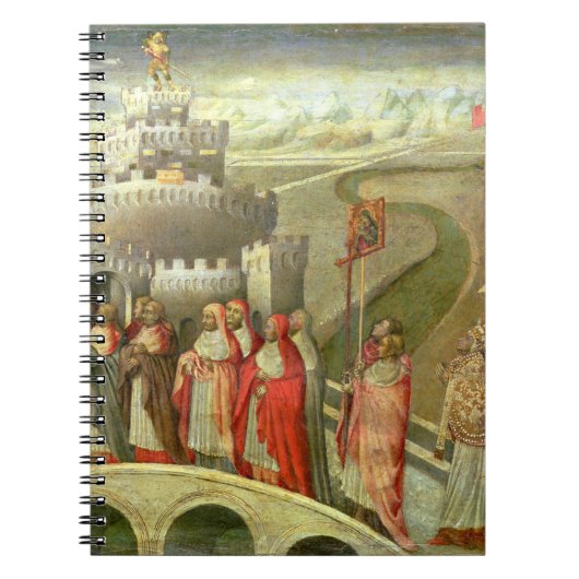 Verkoop van St. Gregory aan het Castel St. Angelo Notitieboek (Voorkant)