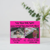 Verkoop van terreinen en bakken briefkaart (Staand voorkant)