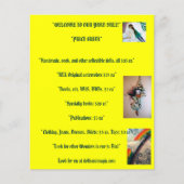 verkoop van terreinen flyer (Voorkant)