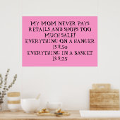 verkoop van terreinen poster (Keuken)