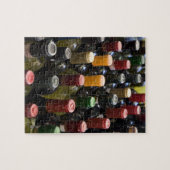 verkoop van wijnflessen op de markt, Campo di Legpuzzel (Horizontaal)