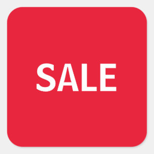 Verkoop Vierkante Sticker