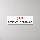 VERKOOP! Vinyl Fotobehang Premium Wrapped 32"x12 K Canvas Afdruk (Voorkant)