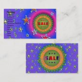 Verkoop Visitekaartje ticker (Voorkant / Achterkant)