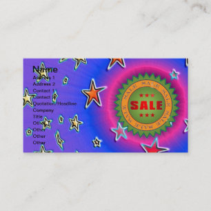 Verkoop Visitekaartje ticker