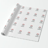 VERKOOP! Wikkelpapier - Gepersonaliseerd - Afbeeld Cadeaupapier (Uitgerold)