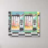 Verkoopautomaat Canvas Afdruk (Voorkant)
