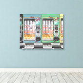 Verkoopautomaat Canvas Afdruk (Insitu (Houten vloer))