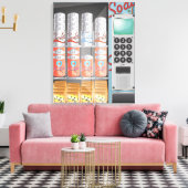Verkoopautomaat Canvas Afdruk (Insitu (Woonkamer))