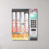 Verkoopautomaat Canvas Afdruk (Voorkant)