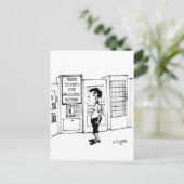 Verkoopautomaat Cartoon 2988 Briefkaart (Staand voorkant)