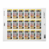 Verkoopautomaat Etiket (Full Sheet)