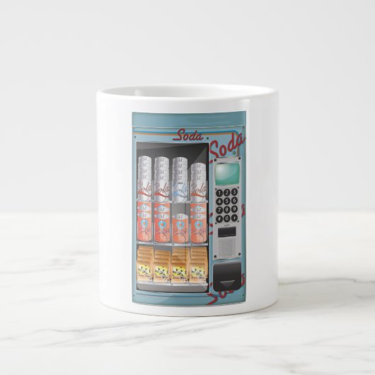 Verkoopautomaat Grote Koffiekop (Voorkant)