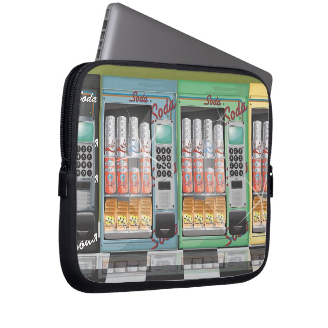 Verkoopautomaat Laptop Sleeve (Voorkant Rechts)