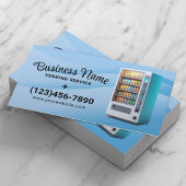 Verkoopautomaten Verhuur Service Modern Blue Visitekaartje