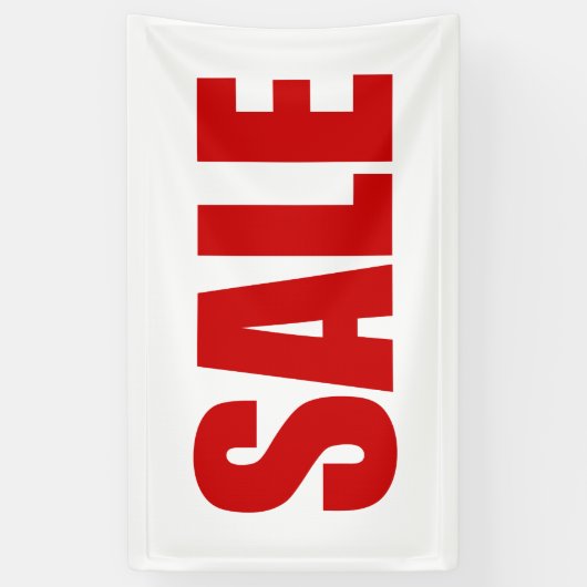 VERKOOPBANNER SPANDOEK (Verticaal)