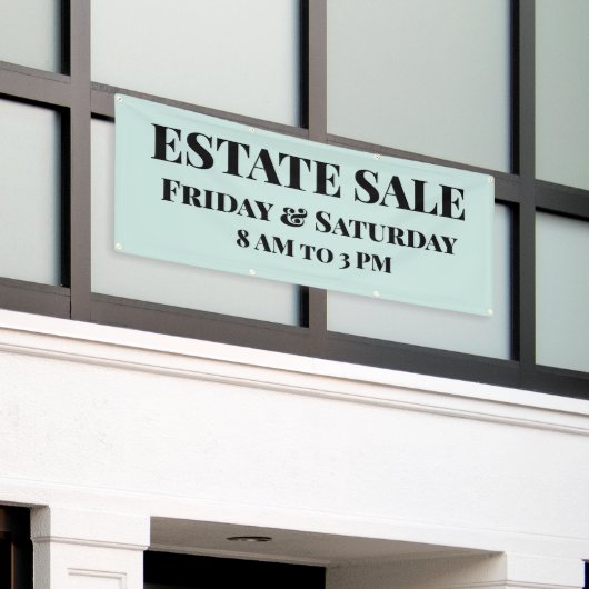 Verkoopbanner voor aangepaste objecten spandoek (Buitenkant Gebouw)