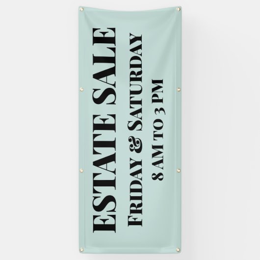 Verkoopbanner voor aangepaste objecten spandoek (Verticaal)