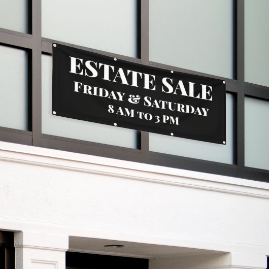 Verkoopbanner voor aangepaste objecten spandoek (Buitenkant Gebouw)