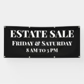 Verkoopbanner voor aangepaste objecten spandoek (Horizontaal)