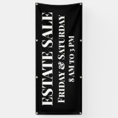 Verkoopbanner voor aangepaste objecten spandoek (Verticaal)