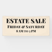 Verkoopbanner voor aangepaste objecten spandoek (Horizontaal)