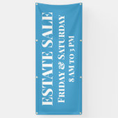 Verkoopbanner voor aangepaste objecten spandoek (Verticaal)