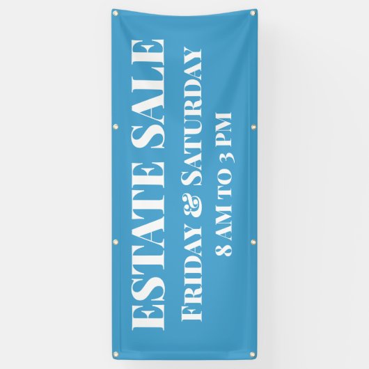 Verkoopbanner voor aangepaste objecten spandoek (Verticaal)