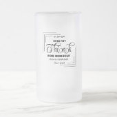 verkoopbare koffiecontainer matglas bierpul (Center)