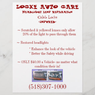 Verkoopblad voor bedrijven flyer