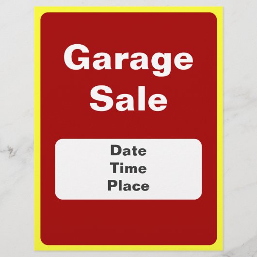 Verkoopbrochure en reclamebrochures voor garagepro flyer (Voorkant)