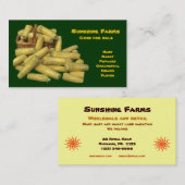 Verkoopcorn Visitekaartje (Voorkant / Achterkant)