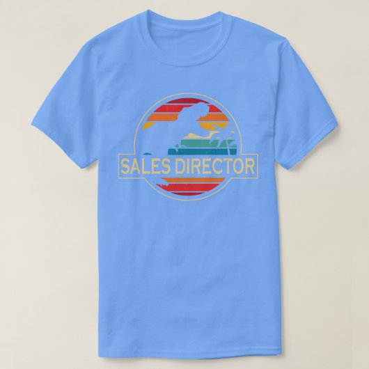 Verkoopdirecteur Dinosaur T-shirt (Design voorkant)