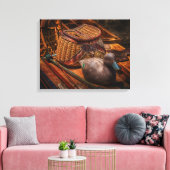 Verkoopherinneringen Canvas Afdruk (Insitu (Woonkamer))