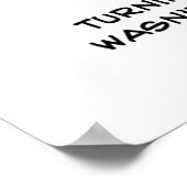 Verkoopkaart met kantoor: ideways gedraaid poster (Hoek)