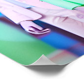 Verkoopkracht Ken Gage Retrowave Poster (Hoek)