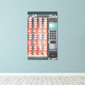 Verkoopmachine Canvas Afdruk (Insitu (Houten vloer))