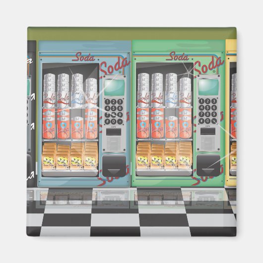 Verkoopmachine Magneet (Voorkant)