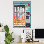 Verkoopmachine Poster (Thuiskantoor)