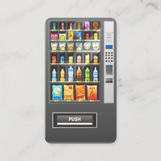 Verkoopmachine Visitekaartje (Voorkant)