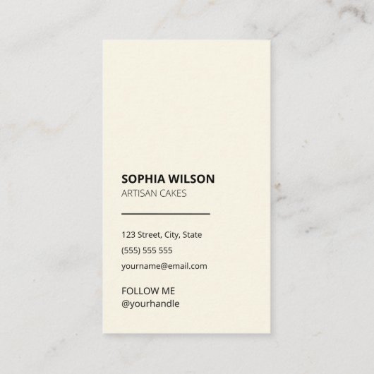 Verkoopmachine Visitekaartje (Achterkant)