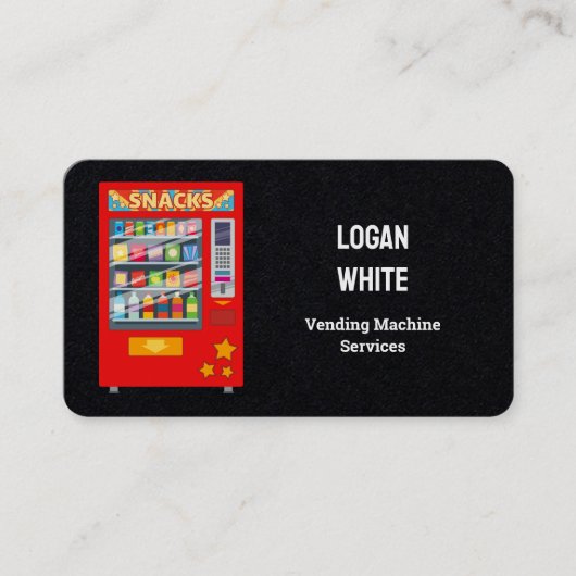 Verkoopmachine Visitekaartje (Voorkant)