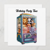 Verkoopmachine vol teddyberen kaart (Voorkant / Achterkant)