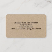 Verkoopmachines Kraft Visitekaartje (Achterkant)