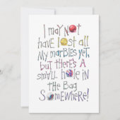 VERKOOPMARBLES NOTITIEKAARTJE (Voorkant)