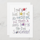 VERKOOPMARBLES NOTITIEKAARTJE (Voorkant / Achterkant)