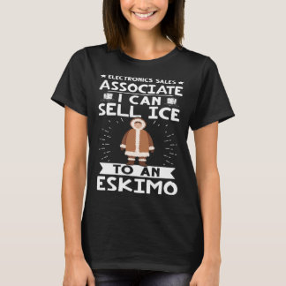 Verkoopmedewerker elektronica Ik kan ijs verkopen  T-shirt