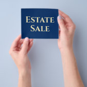 Verkoopondersteuning van eBay Flyer (Hand)