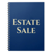 Verkoopondersteuning van eBay Notitieboek (Voorkant)