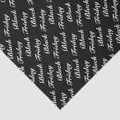 Verkooppatroon op zwarte vrijdag tissuepapier (Detail)